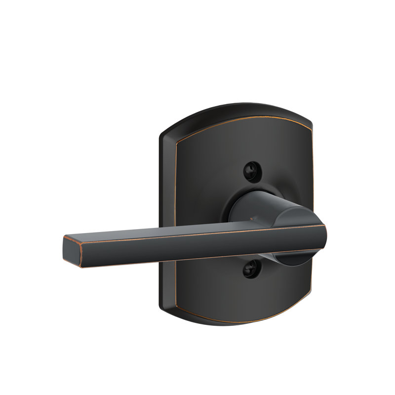 Latitude Single Dummy Door Lever with Arch