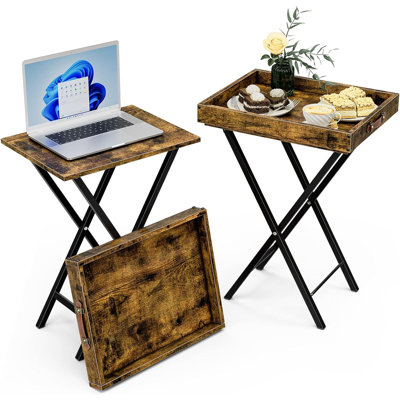 Kristy Tv Tray, Butler Table (Set of 2)