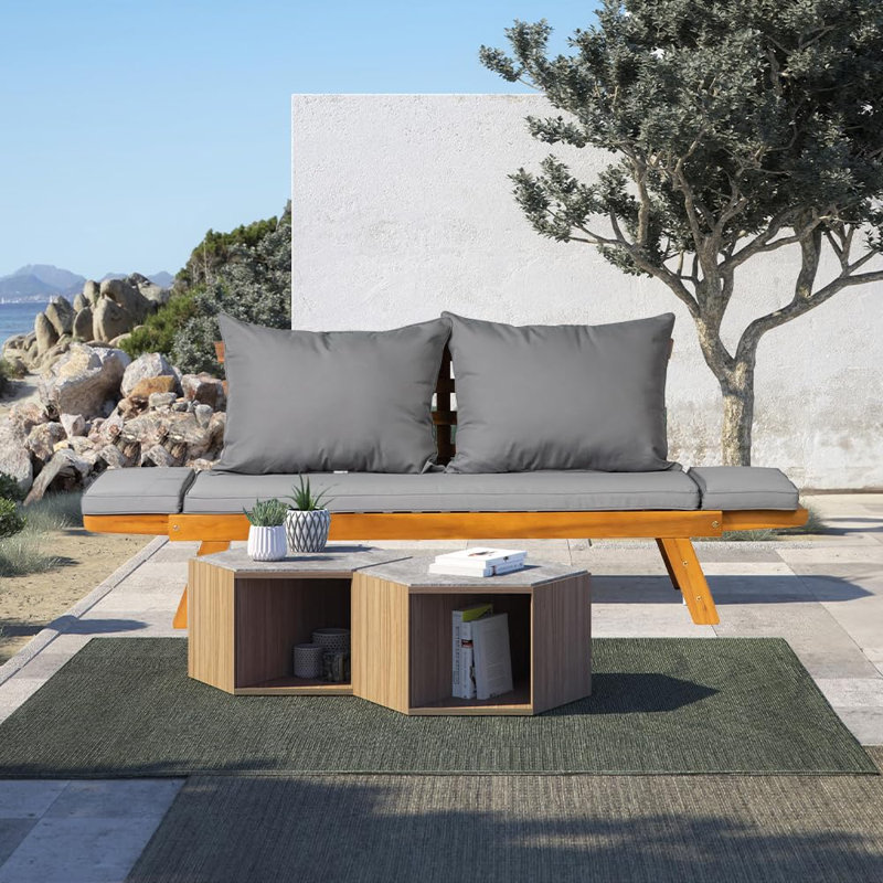 Patio Dining Armchair, Gray