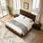 Solid Wood Bed Frame,King