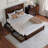 Lamaiyah Solid Wood Platform Bed with Footboard and Storage Drawers-341070751-394844271