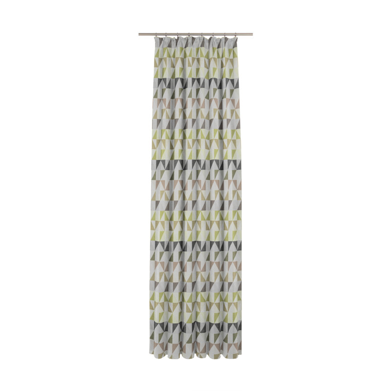 Berlare Panel, Green, 132cm Width x 295cm Drop