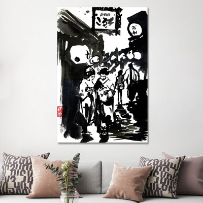 Edo by Péchane - Print on Canvas