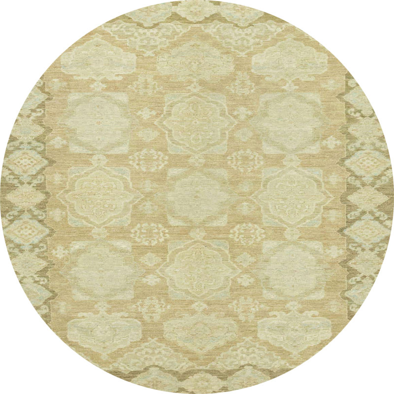 Abstract Indoor Rug, Round 3'