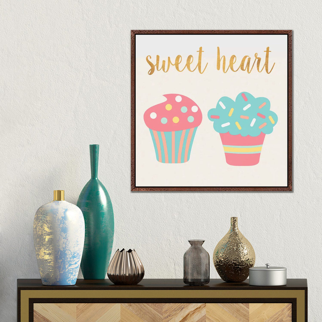 Cupcakes II von SD Graphics Studio - Galerie-verpackte Leinwand Giclée auf Leinwand