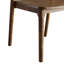 Chaise de salle à manger classique en bois massif