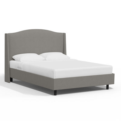 Cealie Upholstered Wingback Bed