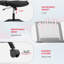 Chaise de travail en filet pour bureau personnel-62677047