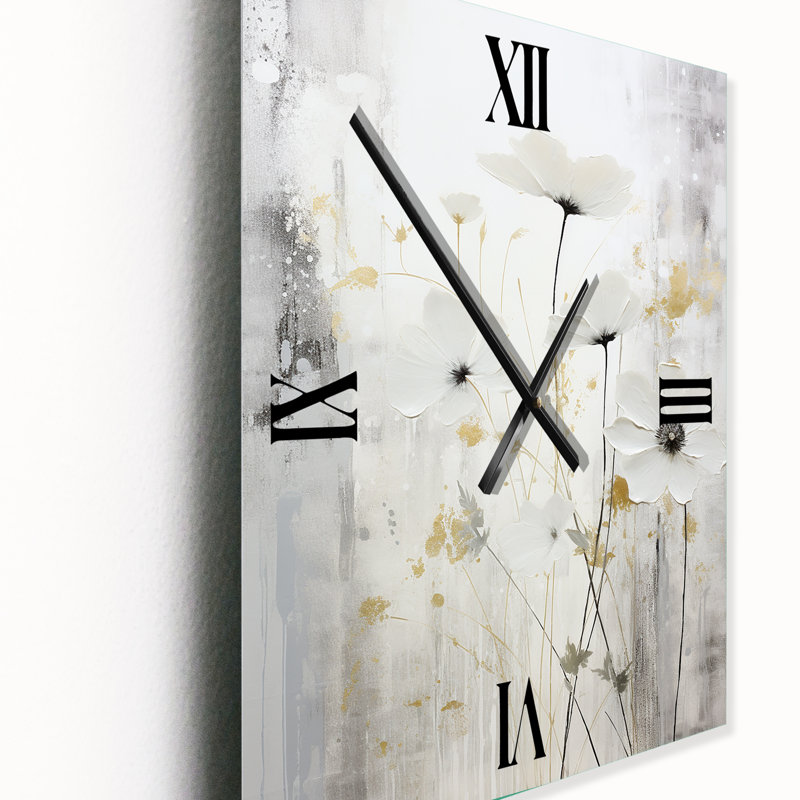 Horloge murale moderne Damondre, Moyen