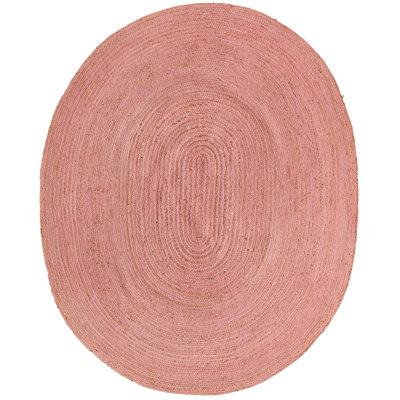 Tapis rose tressé Schellsburg