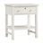 Distressed Wooden Nightstand With French Dovetail Drawer & 1 Shelf-1616764208