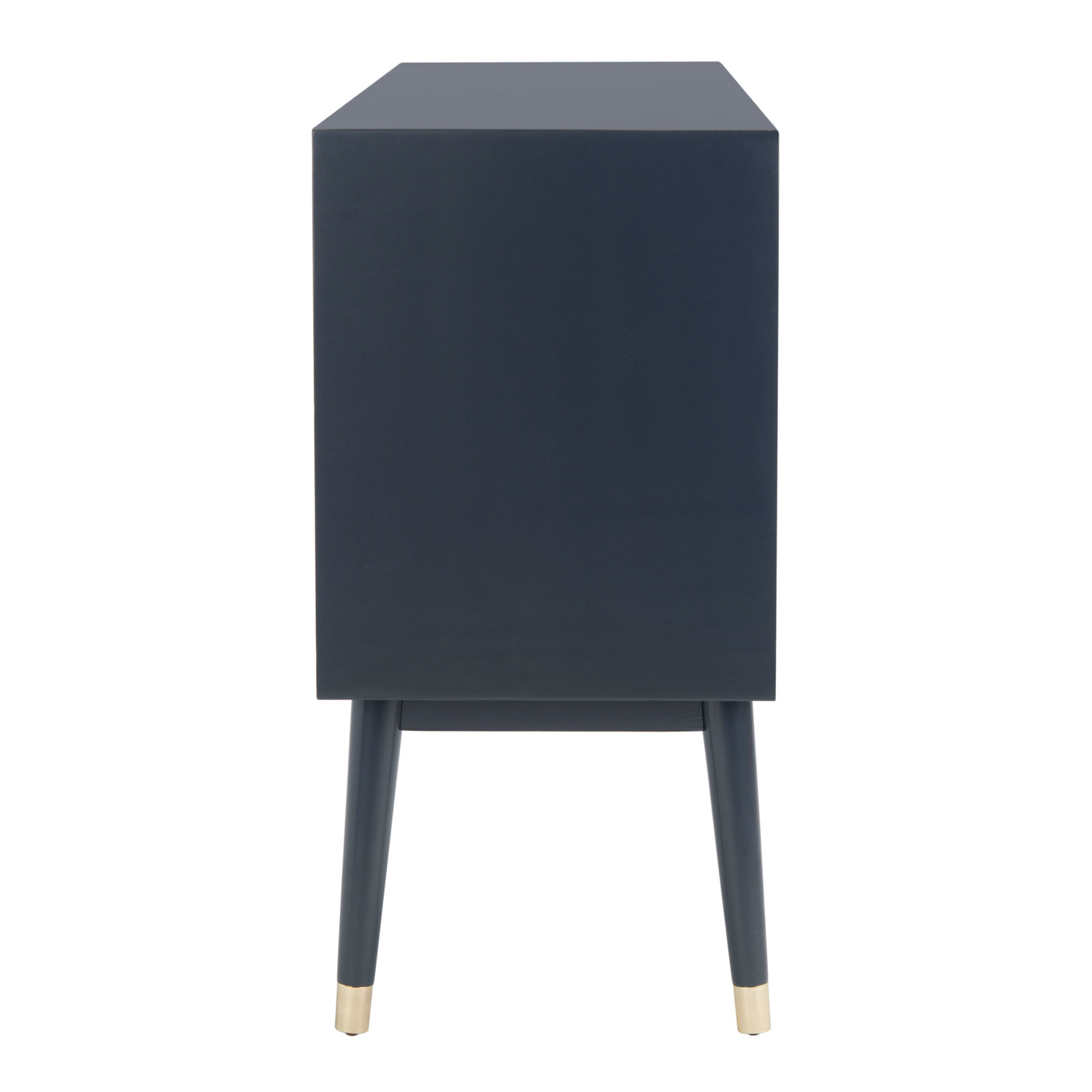 Samuel 6 - Drawer Double Dresser, Navy/Brass