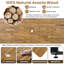 Ensemble de salle à manger 6 pièces en bois d'acacia-1855045804