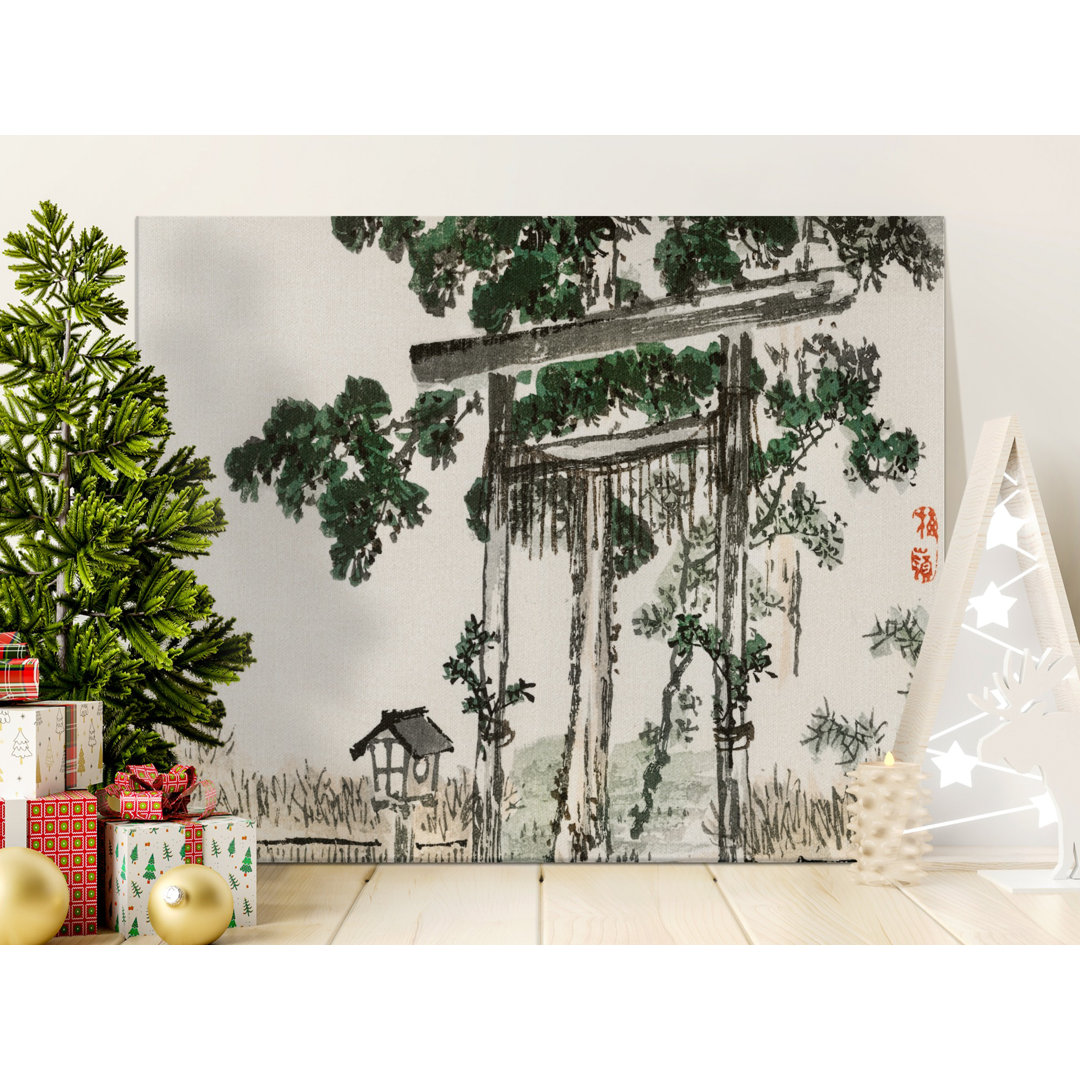 Zen Japanese Torii Gate Canvas Print