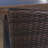 Aaruhi 6 - Person Acacia Solid Wood Patio Dining Set Rectangular Table