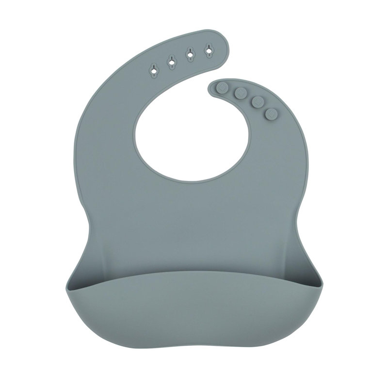 Solid Colour Bib Apron, Grey