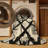 Machine Washable Oryn Praying Mantis Traditional Trellis Rug in Beige – Black Binding-280812556