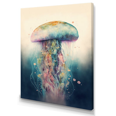 Colorful Deepsea Jellyfish I Colorful Deepsea Jellyfish I
