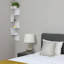 Carol 127.5 cm H x 20 cm W Corner Bookcase-57845927