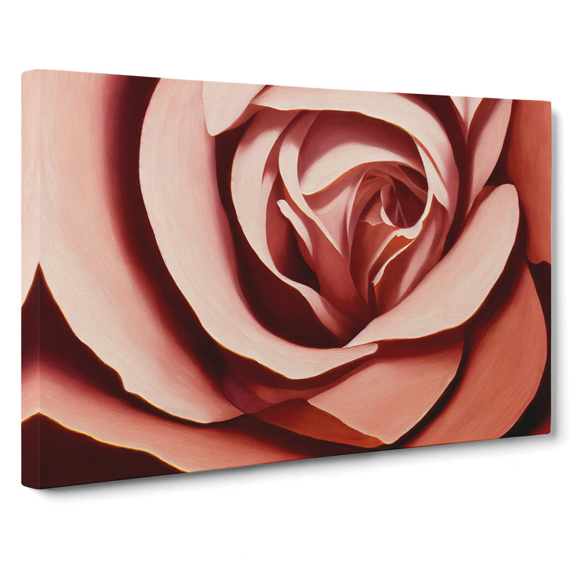 Fantastic Rose - Wrapped Canvas Print, 40cm H x 60cm W x 3cm D