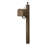 Aluminum Post Mounted Mailbox-24726087