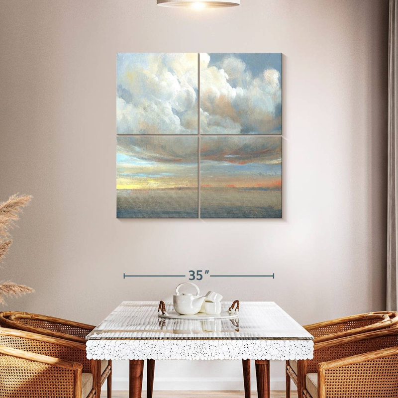 Alvord Passing Storm I, 38" H x 38" W