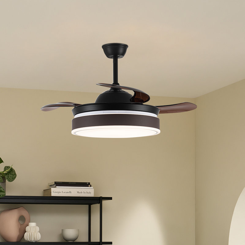 Alvernon 107cm Ceiling Fan with Light Kit