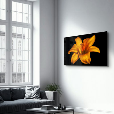 Peinture décorative en verre trempé