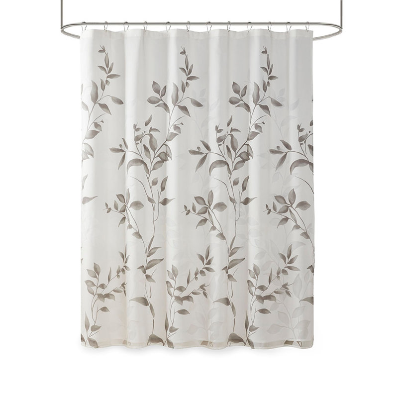 Rideau de douche Burnout, Gris