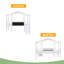 Lit mezzanine simple avec échelle et glissoire, lit maison avec tableau noir et bande lumineuse sur le toit-738683438