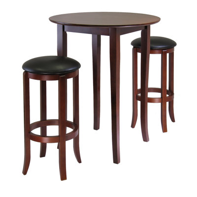 Fiona Solid Wood Solid Wood Top Four Leg Dining Set