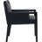 Aimee Vegan Leather Dining Arm Chair-1901019771-1901019744