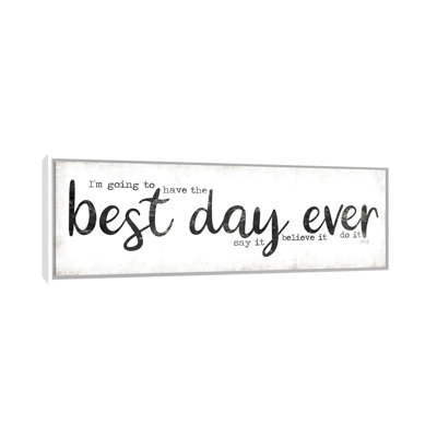 Best Day Ever by Marla Rae - Panoramic Print on Canvas