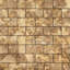 Vilna 3X6 Antique Polished Mirrored Glass Subway Tile