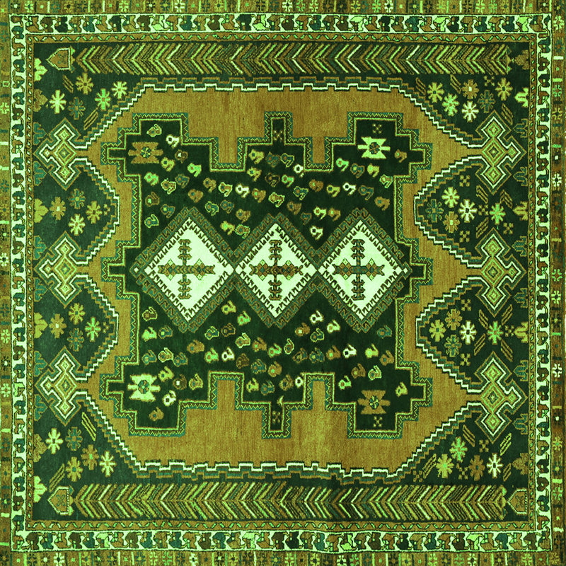 Performance Oriental Indoor Rug, Square 4'