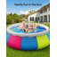 Piscine gonflable en PVC EVA JOY 2,5 pi x 10 pi