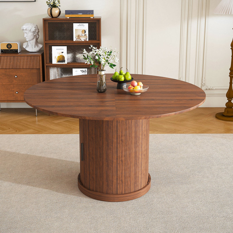 Humphrey 59'' Extendable Oval Dining Table