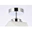 Plafonnier semi-encastré 9,8 po Hankerson-763185114-763185108