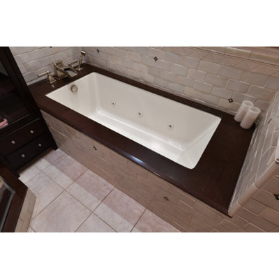 Lacey 72'' x 32'' Acrylic Bathtub