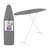 Made Gray T-Leg Ironing Board With Adjustable Height & Compact Folding Design