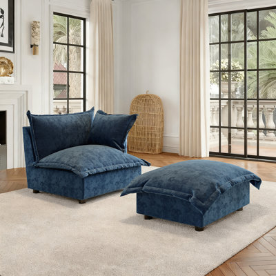 Upholstered Chaise Lounge-L