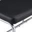 Pieds de table à langer noirs en métal argenté, banc de canapé, chaise de salle à manger, convient au salon de chambre, au rangement