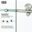 Elan E-Class 60-64" W x 76" H Sliding Frameless Shower Door with 3/8" Clear Glass-50553424