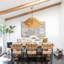 10 - Light Dimmable Hand-woven Rattan Tiered Chandelier