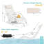 Chaise longue d'extérieur Michelle Aquawave (ensemble de 2)-1445182439