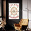 Art mural en verre «Floursack Nautical 4 Red» par Danhui Nai-1275525048