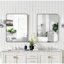 Miroir mural polyvalent pour la décoration et l'utilisation pratique