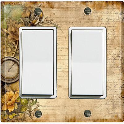 Nature Themed 2 - Gang Rocker Standard Wall Plate