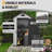 iYofe 4 ft. W x 4 ft. D Resin Storage Shed