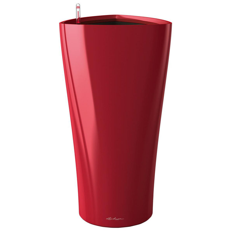 Delta Premium Pot Planter, 56cm H x 30cm W x 30cm D, Scarlet Red
